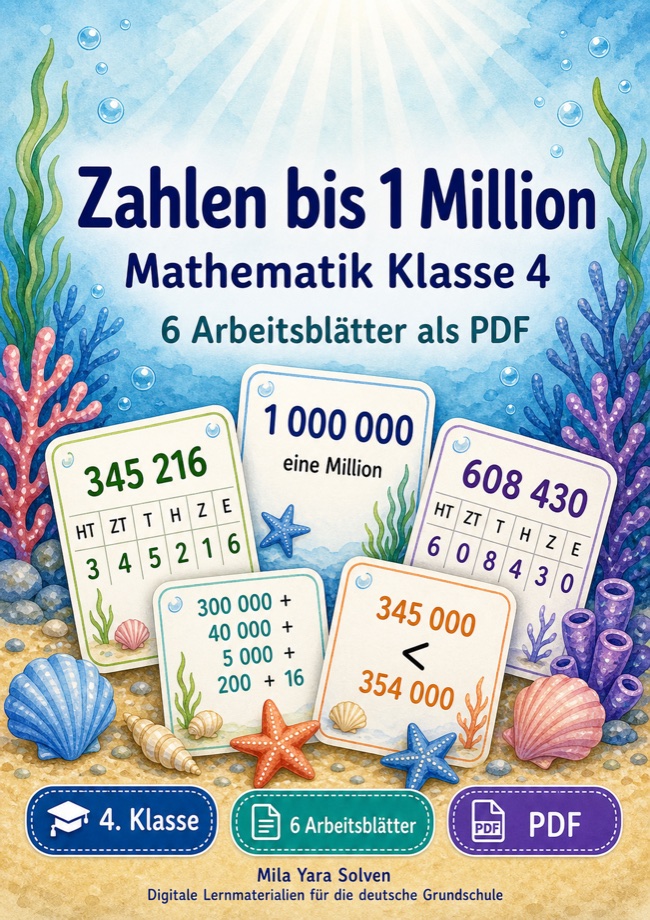 Cover: Zahlen bis 1 Million
