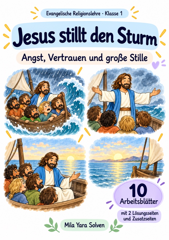 Cover: Jesus stillt den Sturm
