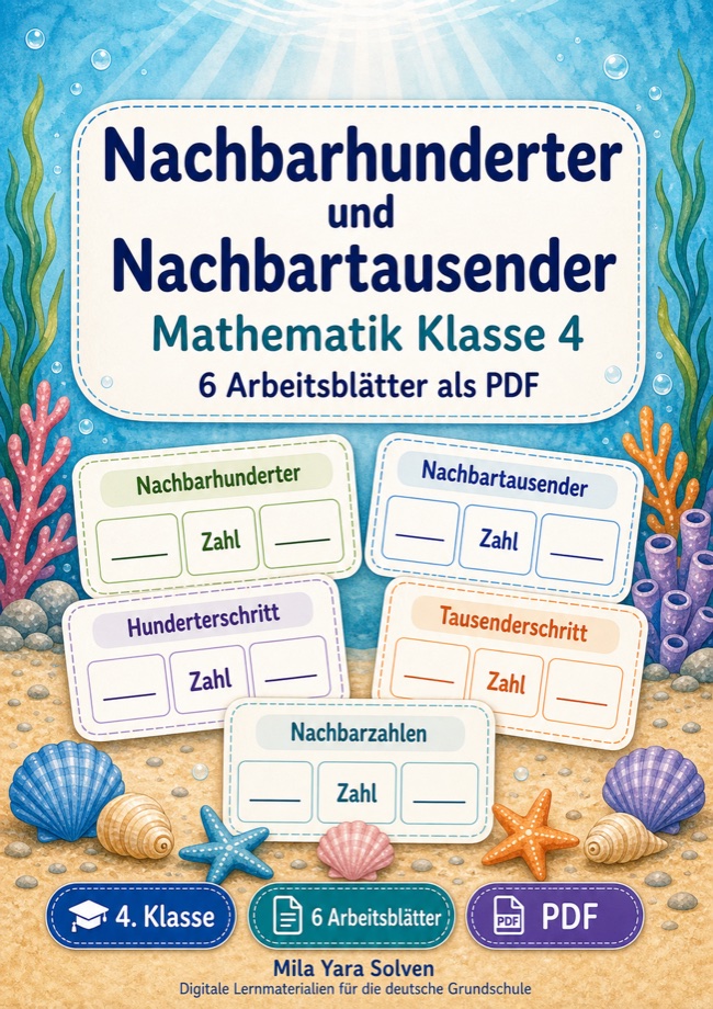 Cover: Nachbarhunderter und Nachbartausender