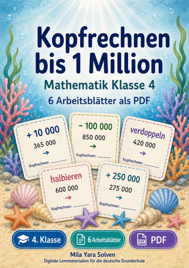 Cover: Kopfrechnen bis 1 Million
