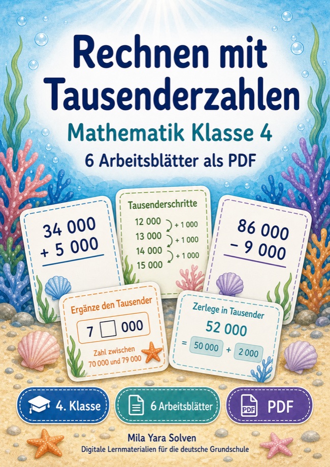 Cover: Rechnen mit Tausenderzahlen