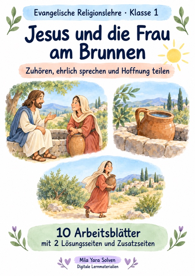 Cover: Jesus und die Frau am Brunnen