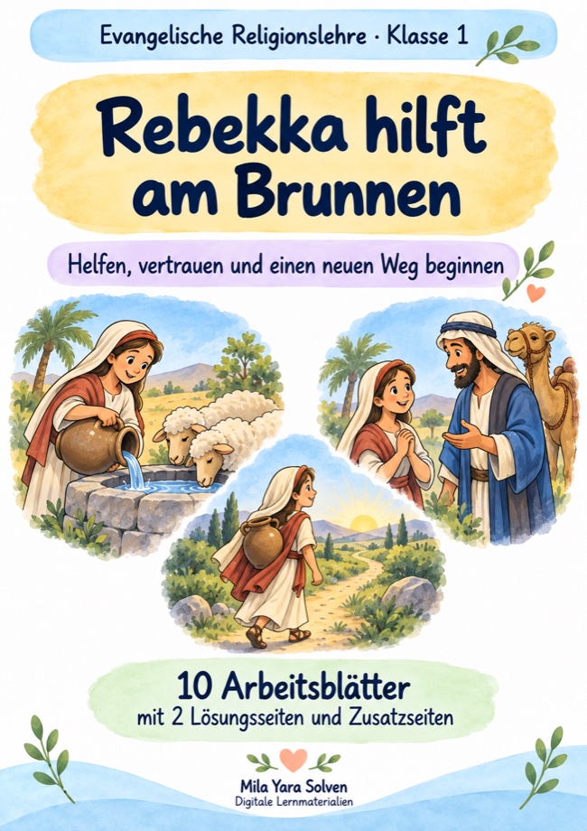 Cover: Rebekka hilft am Brunnen