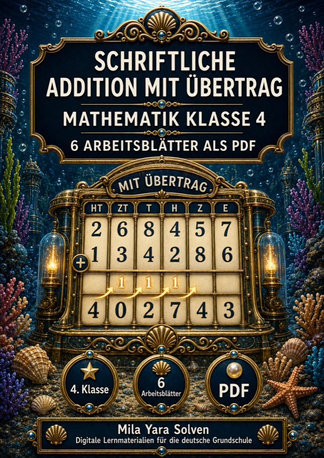 Cover: Schriftliche Addition mit Übertrag
