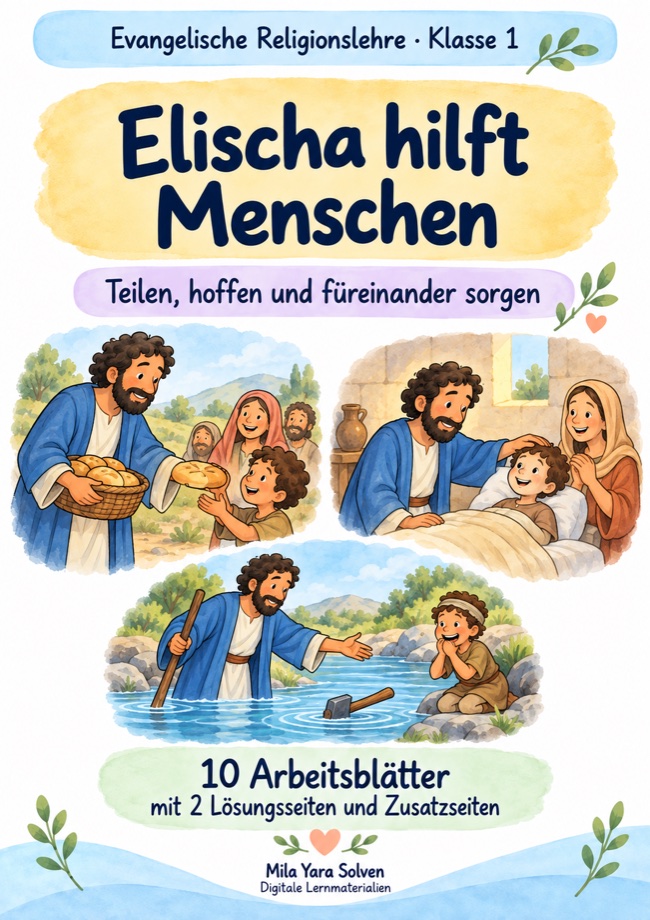 Cover: Elischa hilft Menschen