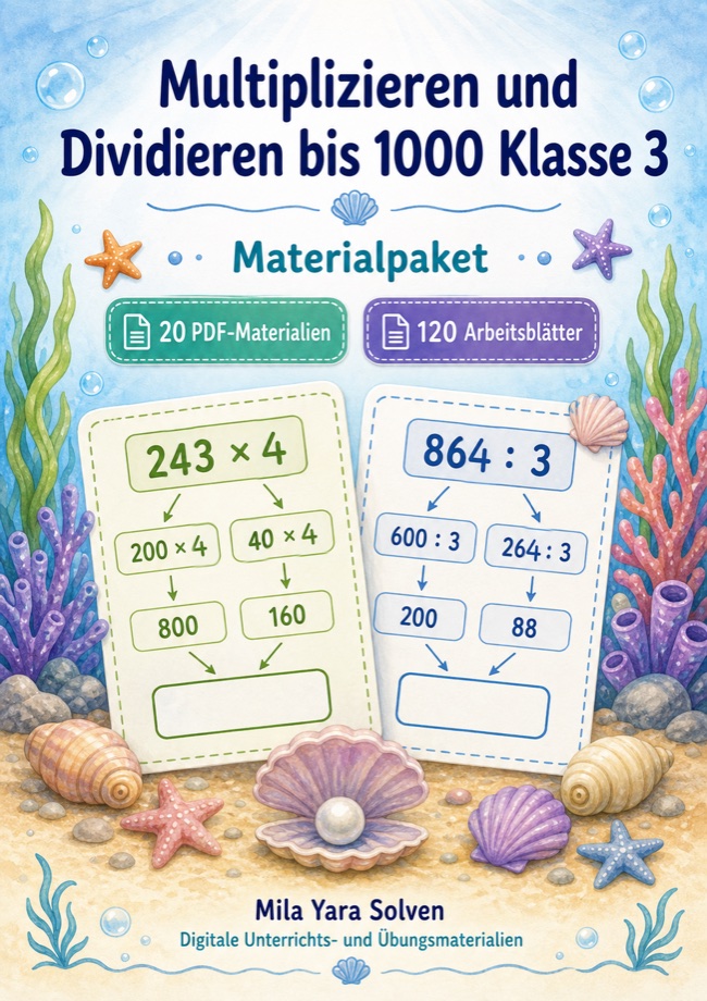 Cover: Multiplizieren und Dividieren bis 1000