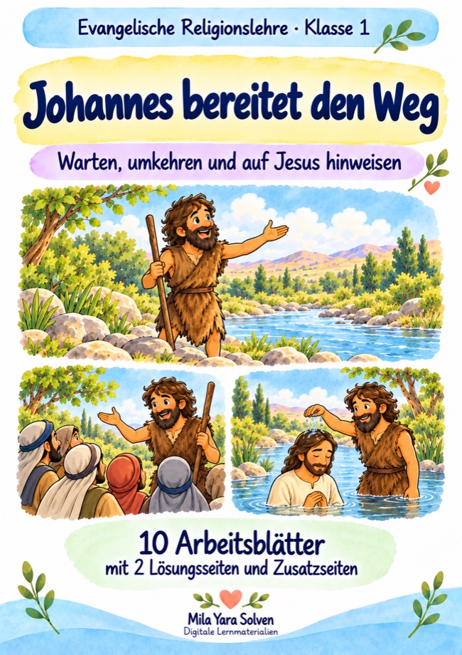 Cover: Johannes bereitet den Weg