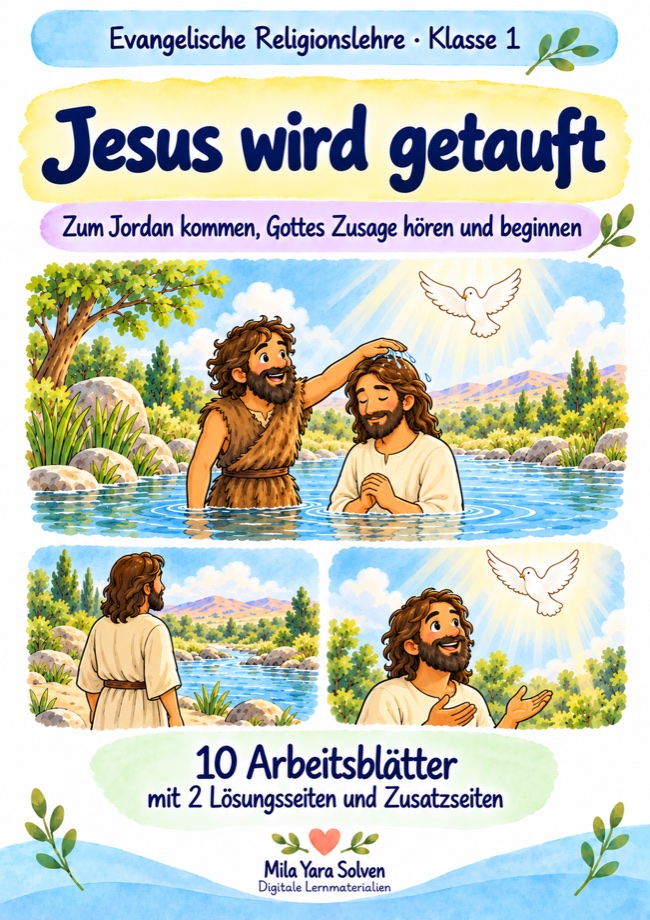 Cover: Jesus wird getauft