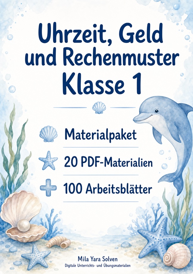 Cover: Uhrzeit, Geld und Rechenmuster