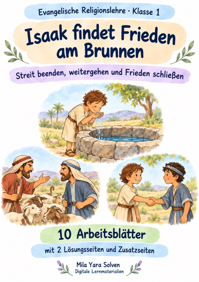 Cover: Isaak findet Frieden am Brunnen