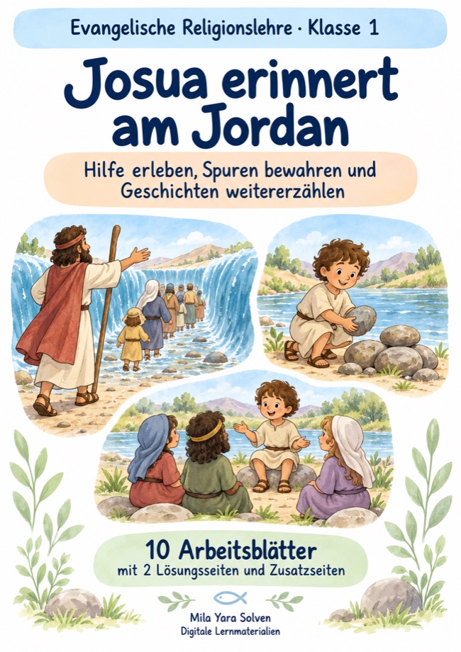 Cover: Josua erinnert am Jordan