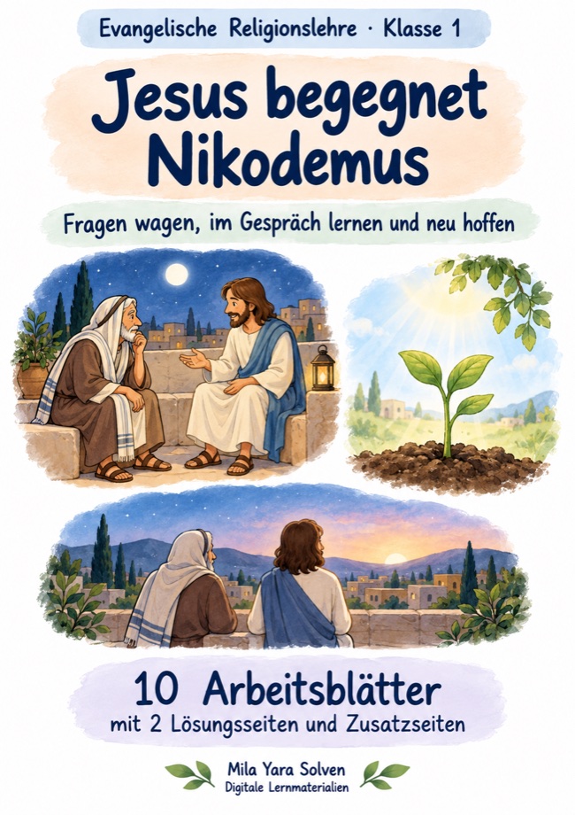 Cover: Jesus begegnet Nikodemus