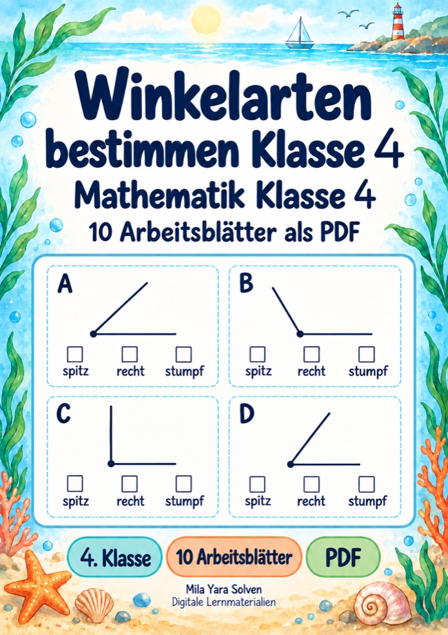 Cover: Winkelarten bestimmen