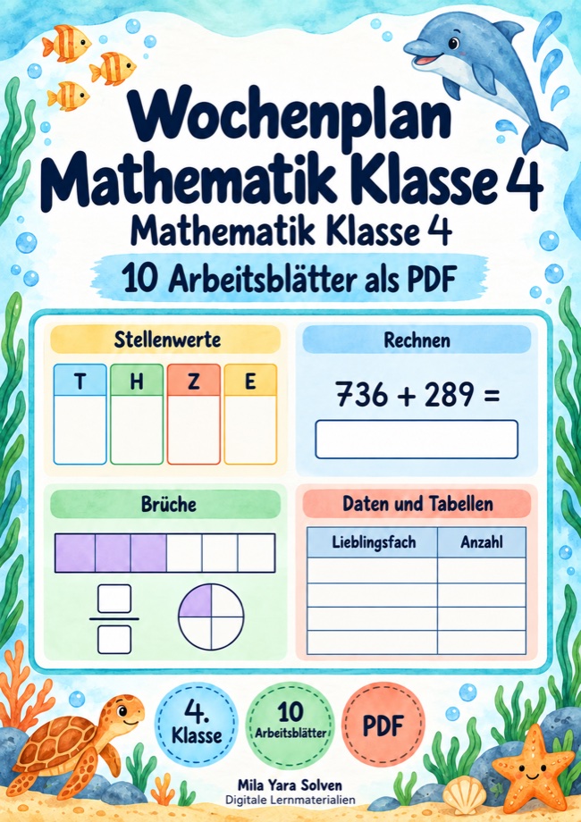 Cover: Wochenplan Mathematik