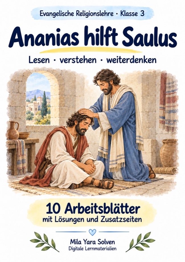 Cover: Ananias hilft Saulus
