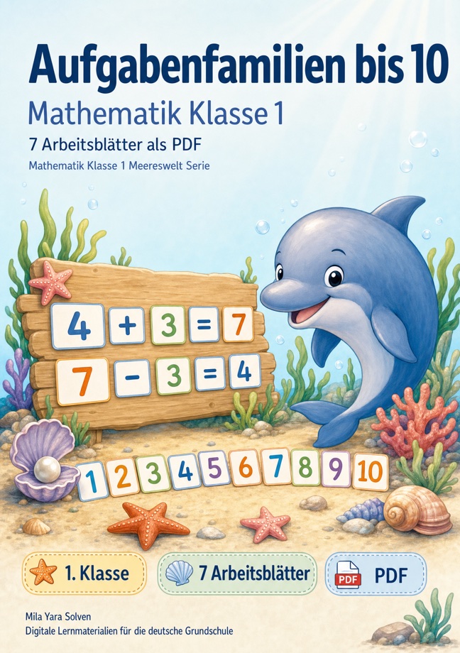 Cover: Aufgabenfamilien bis 10