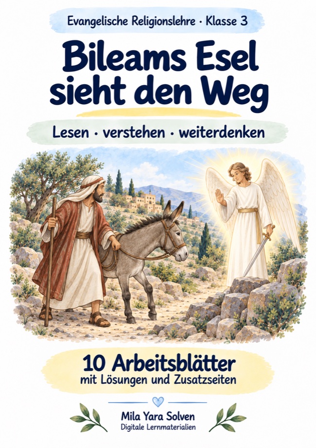 Cover: Bileams Esel sieht den Weg