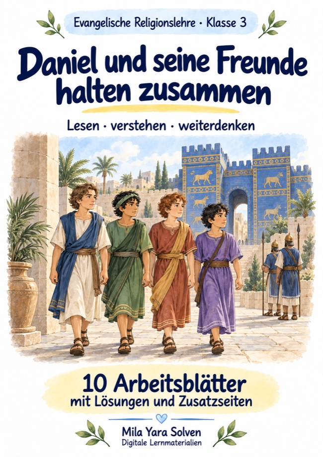 Cover: Daniel und seine Freunde halten zusammen