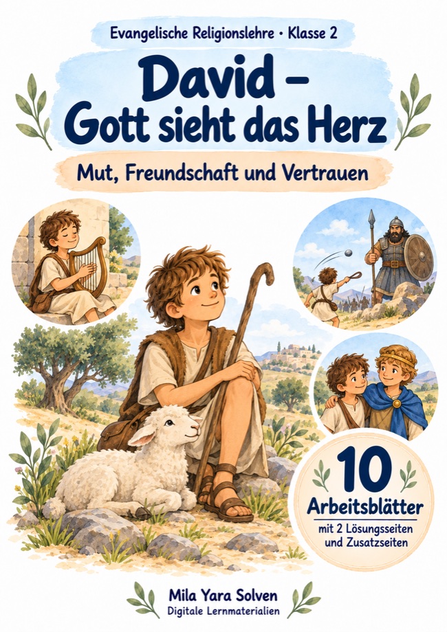 Cover: David – Gott sieht das Herz