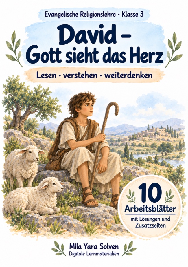 Cover: David – Gott sieht das Herz