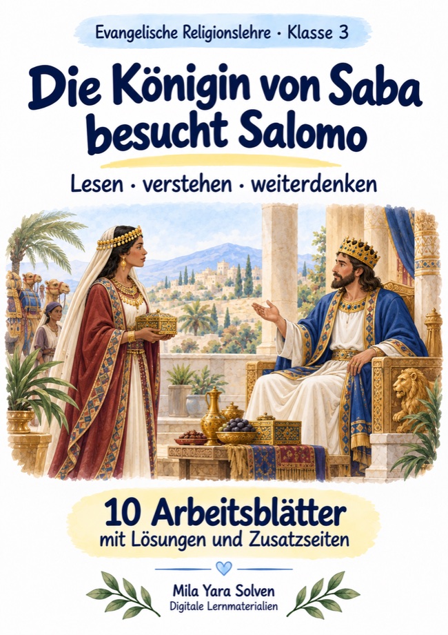 Cover: Die Königin von Saba besucht Salomo