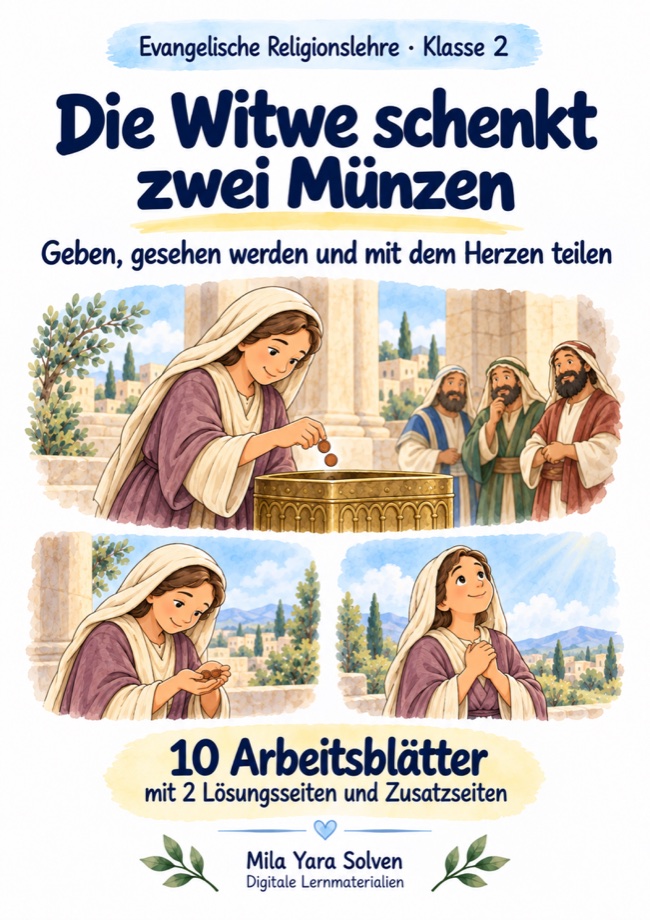 Cover: Die Witwe schenkt zwei Münzen