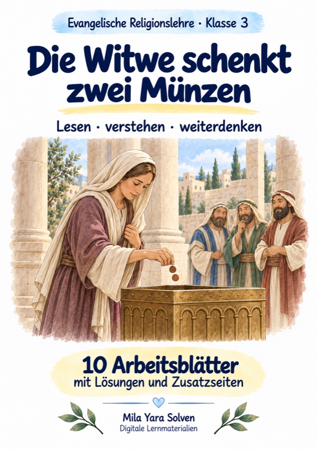 Cover: Die Witwe schenkt zwei Münzen