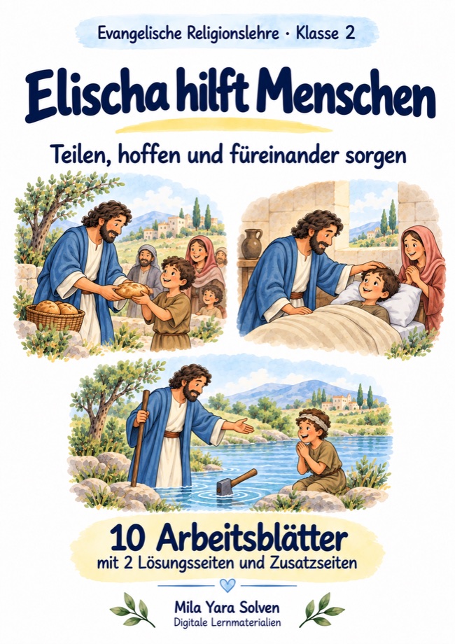 Cover: Elischa hilft Menschen