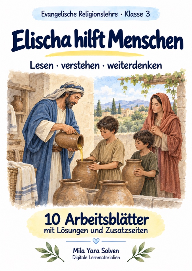 Cover: Elischa hilft Menschen