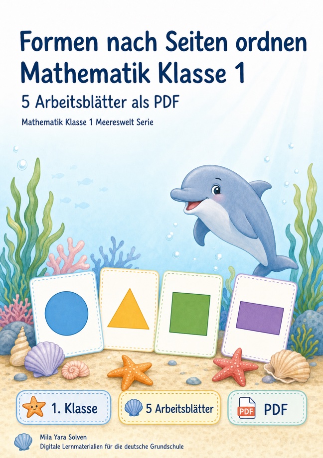 Cover: Formen nach Seiten ordnen