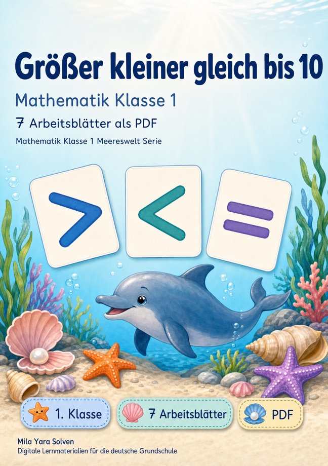 Cover: Größer kleiner gleich bis 10