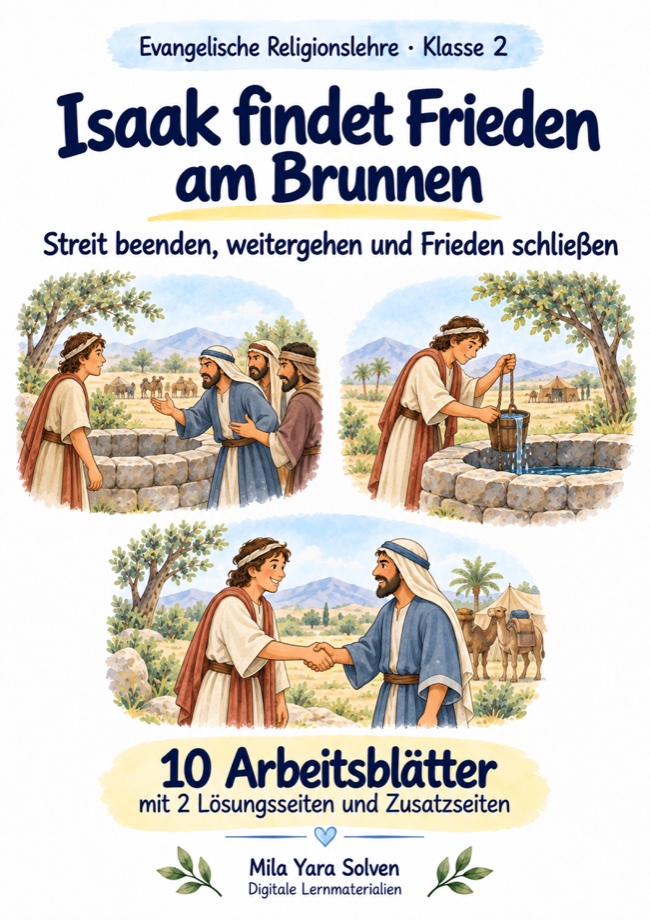 Cover: Isaak findet Frieden am Brunnen