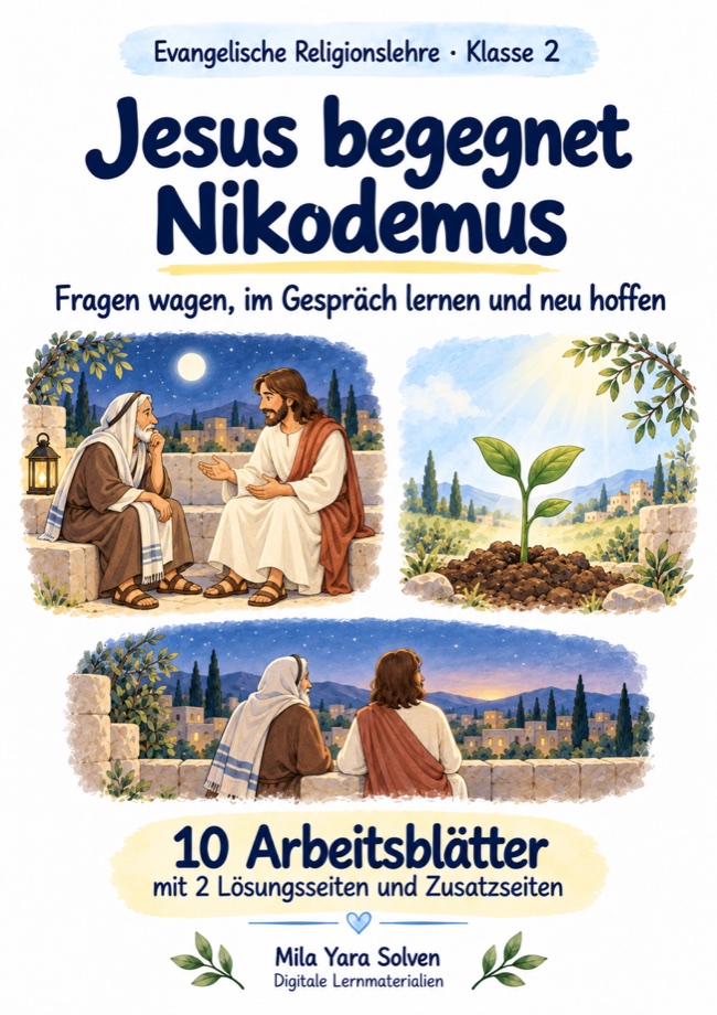 Cover: Jesus begegnet Nikodemus