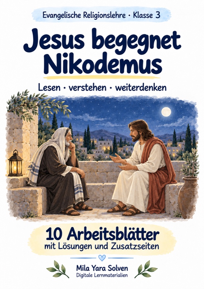 Cover: Jesus begegnet Nikodemus