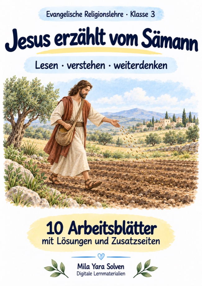 Cover: Jesus erzählt vom Sämann