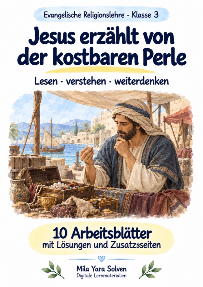 Cover: Jesus erzählt von der kostbaren Perle