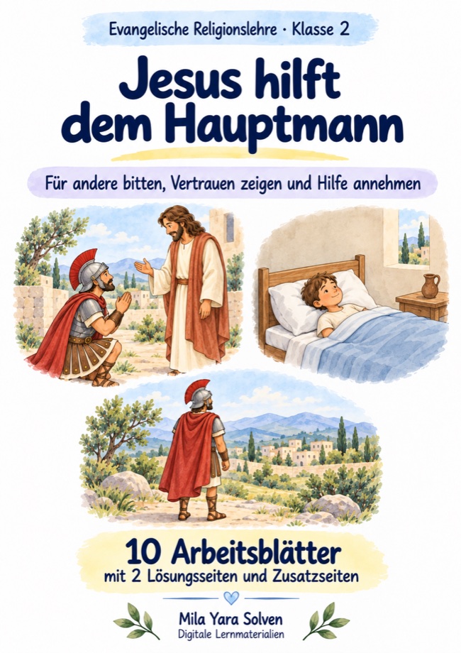 Cover: Jesus hilft dem Hauptmann