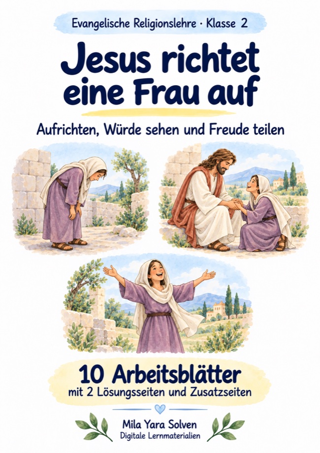 Cover: Jesus richtet eine Frau auf