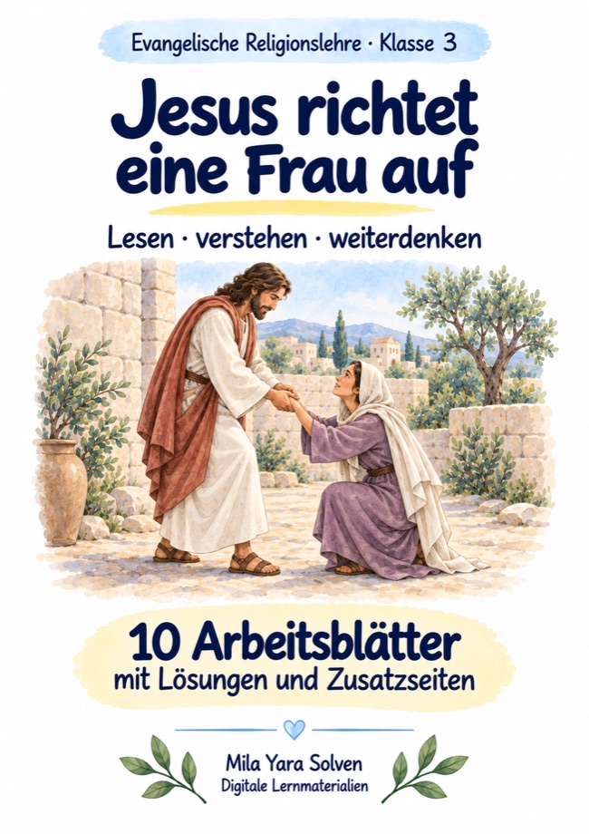 Cover: Jesus richtet eine Frau auf