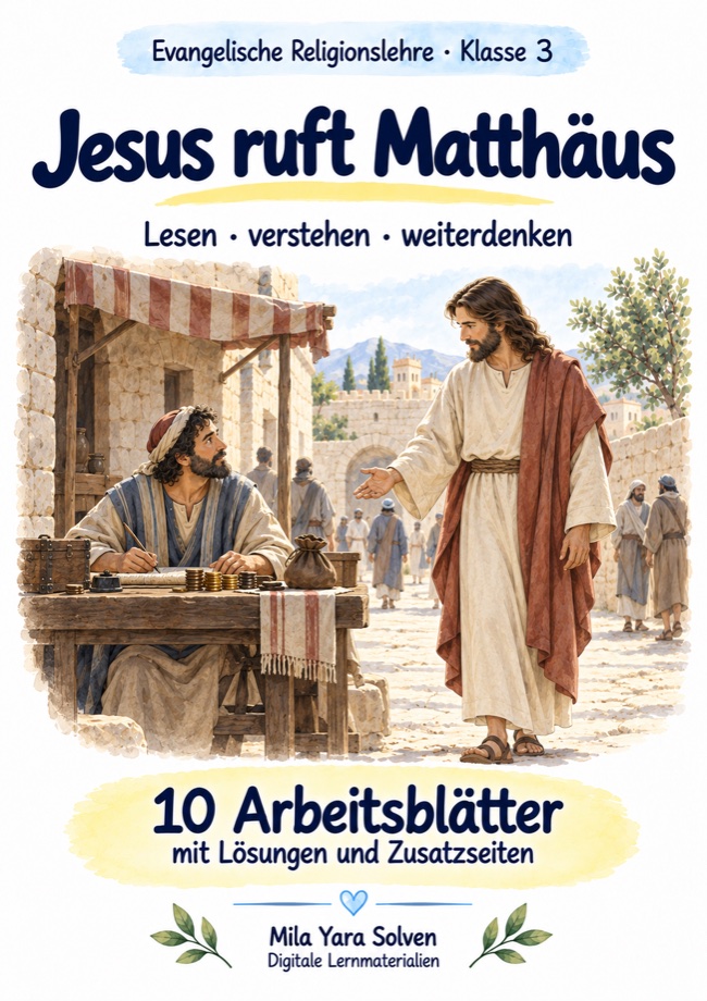 Cover: Jesus ruft Matthäus