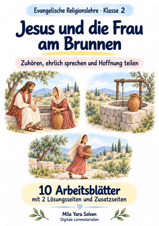 Cover: Jesus und die Frau am Brunnen