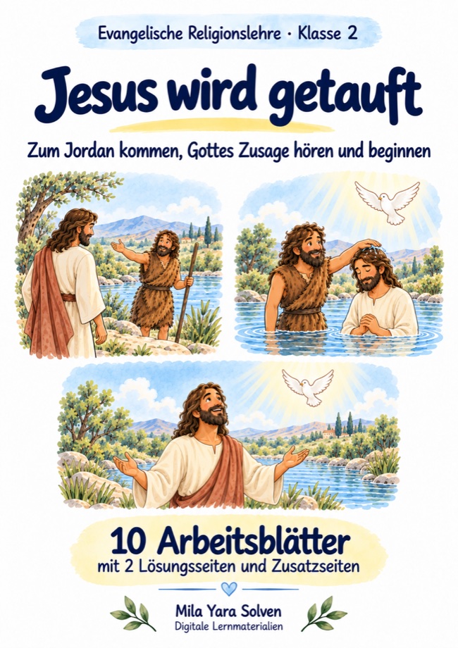 Cover: Jesus wird getauft