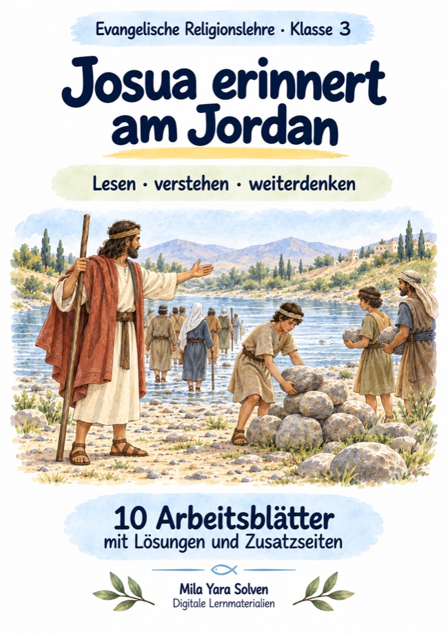 Cover: Josua erinnert am Jordan