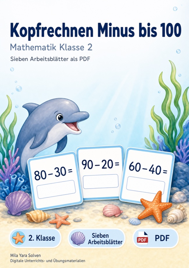 Cover: Kopfrechnen Minus bis 100