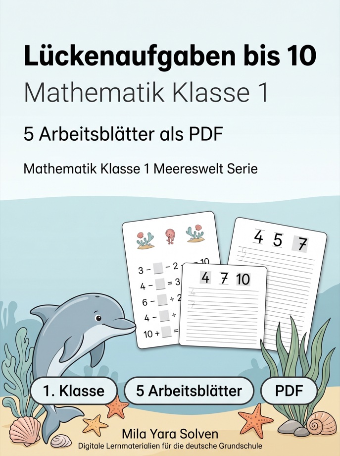 Cover: Lückenaufgaben bis 10