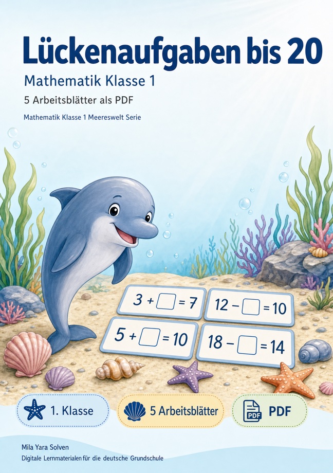 Cover: Lückenaufgaben bis 20