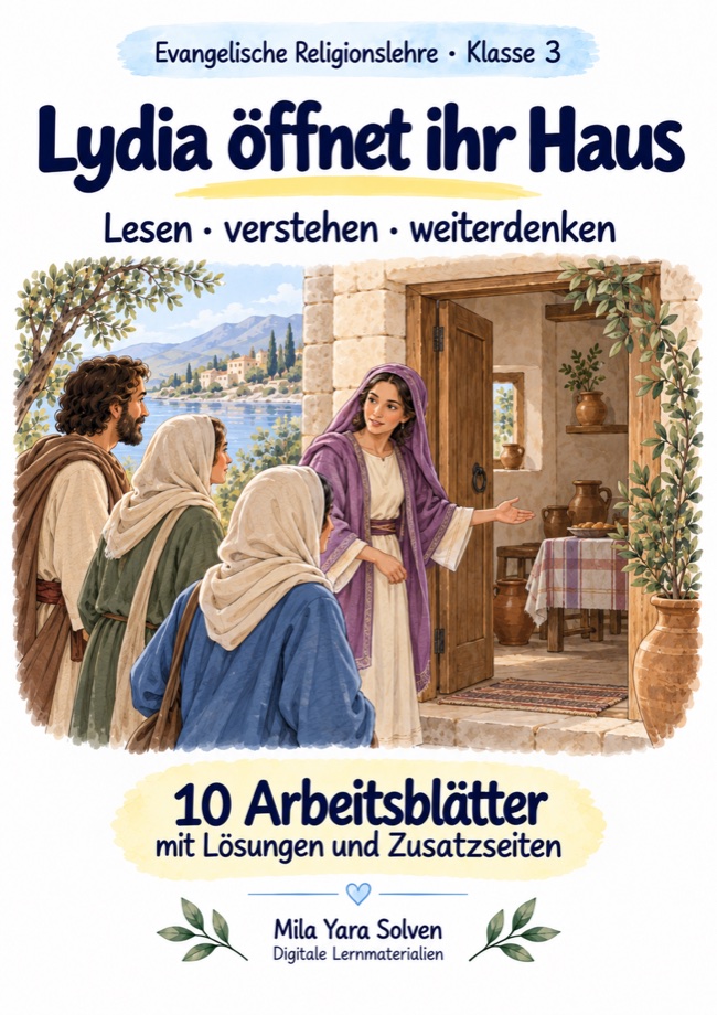 Cover: Lydia öffnet ihr Haus