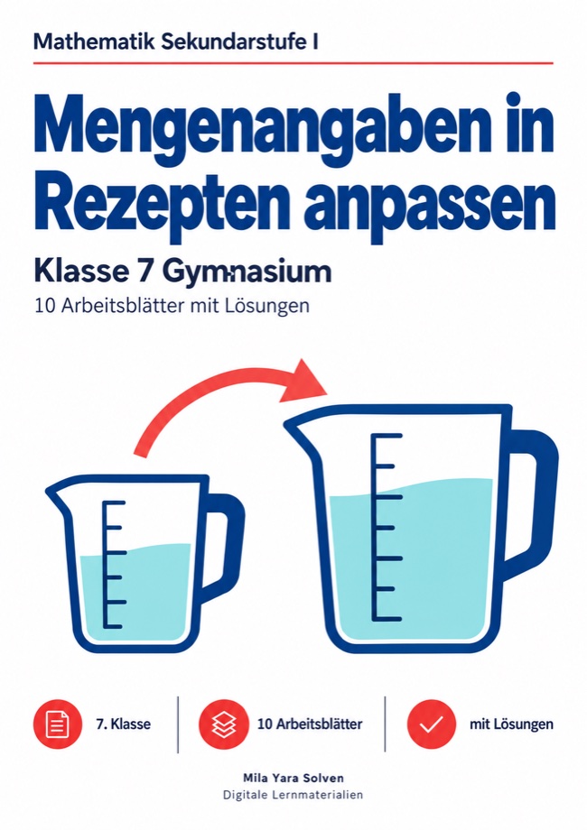 Cover: Mengenangaben in Rezepten anpassen