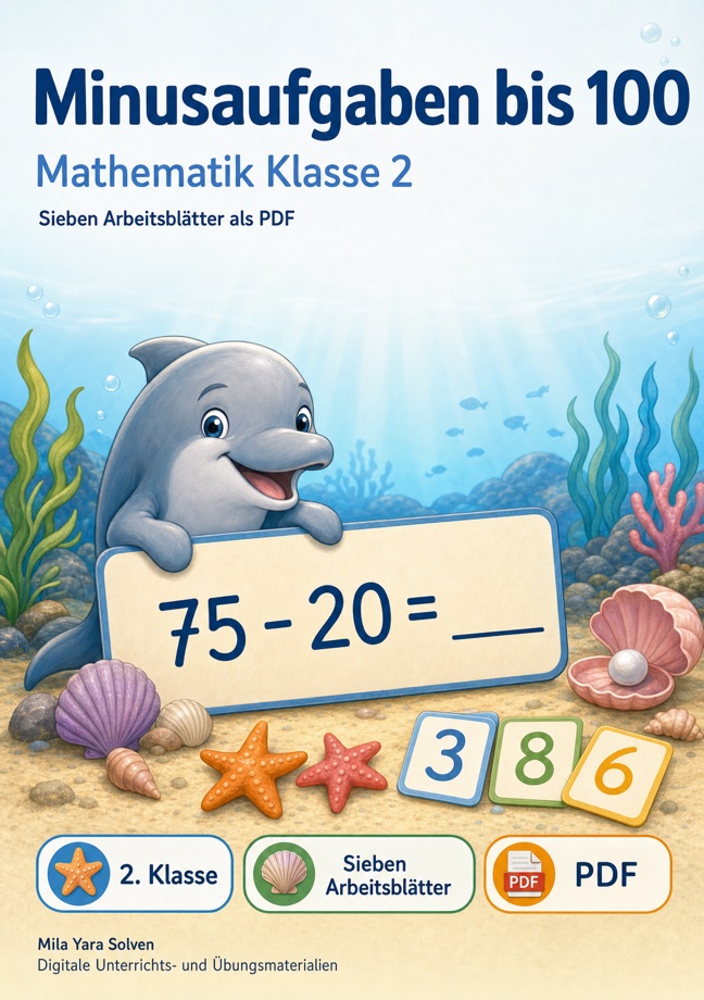 Cover: Minusaufgaben bis 100