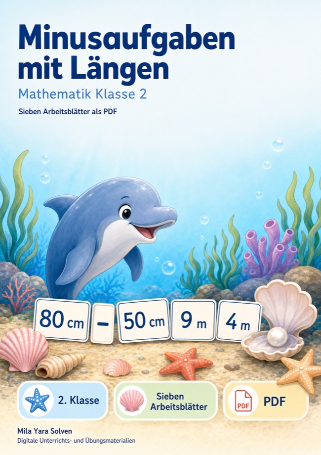 Cover: Minusaufgaben mit Längen